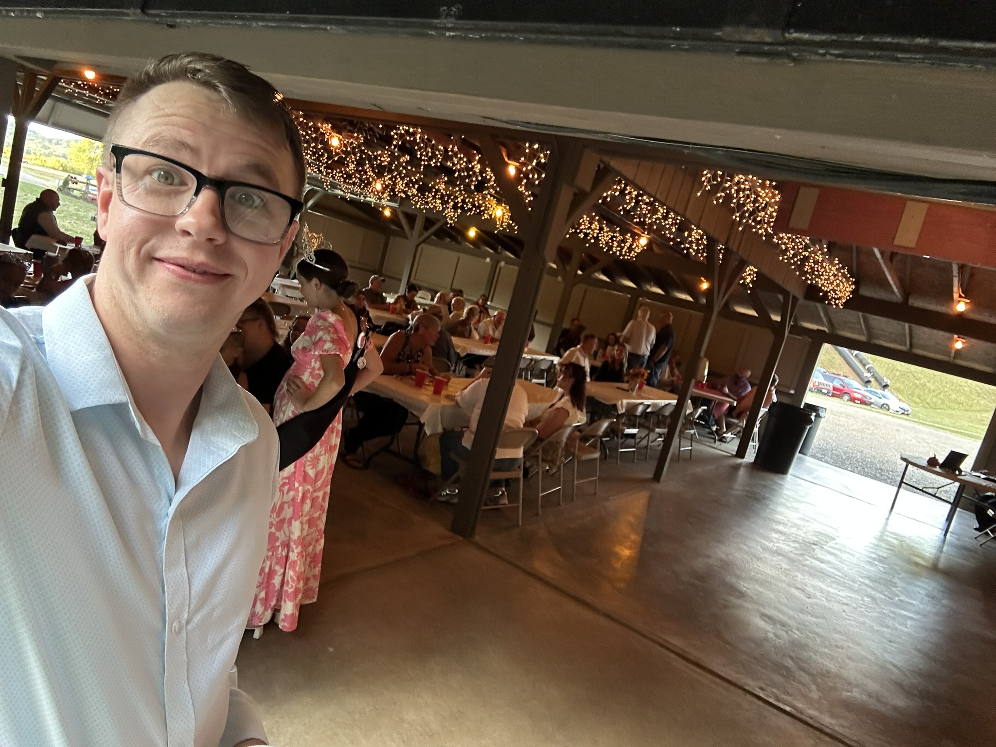 Matthias at Chamber of Commerce in West Lafayette, OH Dinner